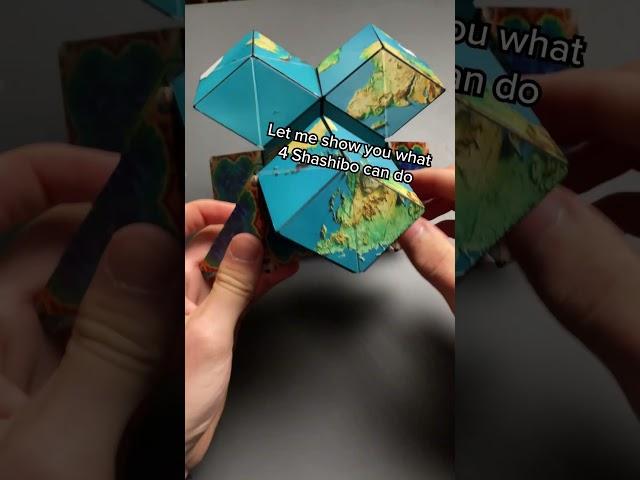 Want to See What You Can Do with 4 Shashibo Cubes?