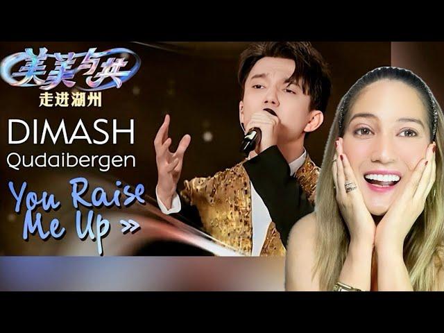 Reaction to Dimash Qudaibergen to his Performance of “You Raise Me Up” Live in China! This is Heaven