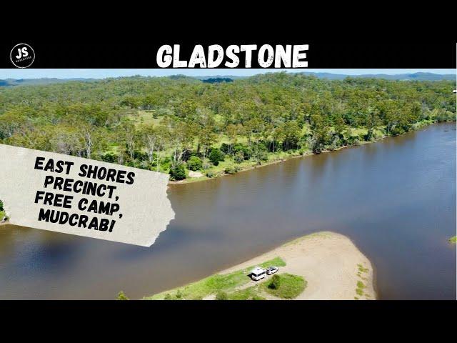 Travelling Australia: Gladstone’s East Shore Precinct, FREE Riverside Camping, Our First Mud Crab!