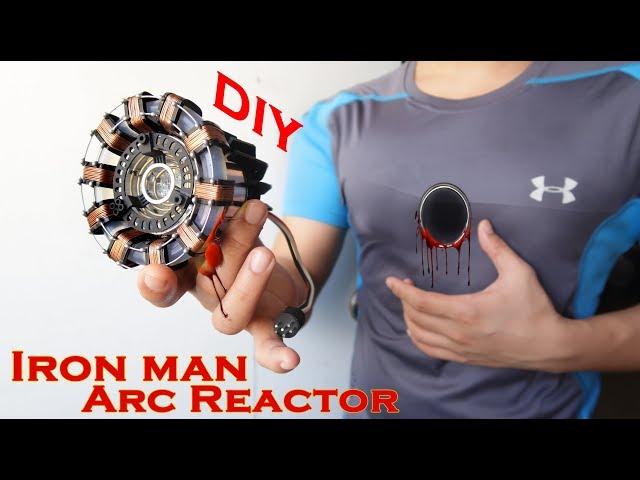 Iron Man ARC REACTOR - STUNNING Hand Craft DIY Using the most Basic materials