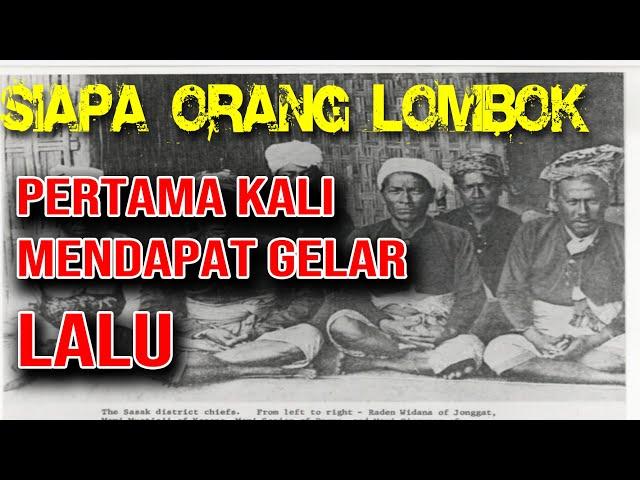 Who was the first Lombok person to hold the title Lalu