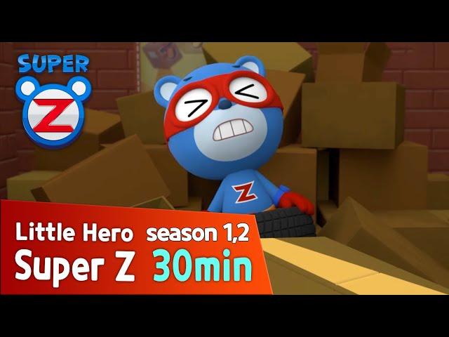 [Super Z 1,2] Little Hero Super Z l 30min Play l Color Clay Game l