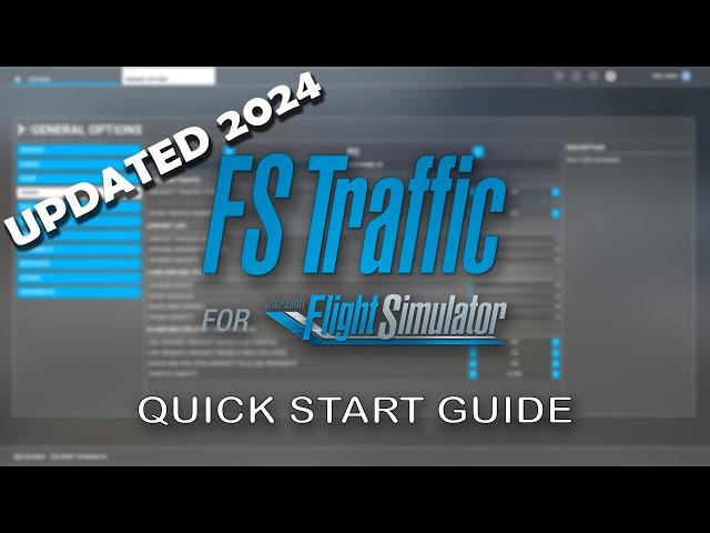 FS Traffic MSFS Just Flight - Quick Start Guide