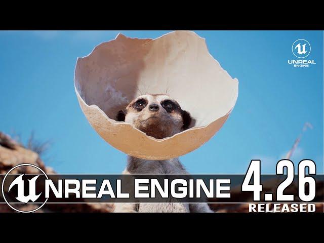Unreal Engine 4.26 Released!
