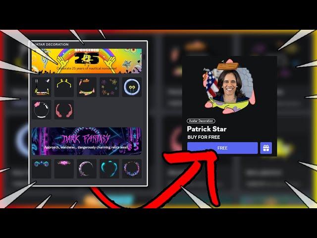 How to Get ANY Discord Avatar Decoration For Free Without Discord Nitro