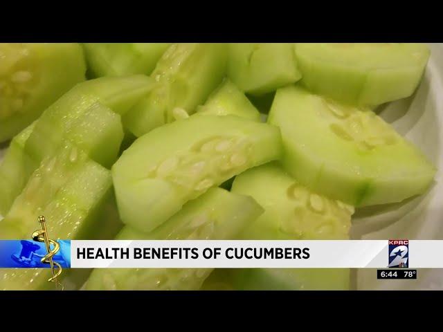 7 benefits of cucumbers