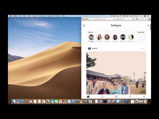 Post an Instagram Story from a Mac in 30 seconds