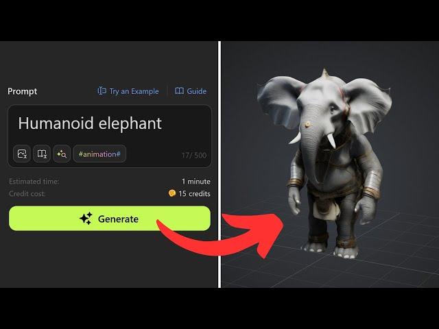 Create 3D Character Models in ONE CLICK with AI