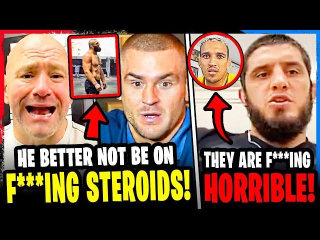 MMA Community REACTS to Khamzat INSANE body transformation! Islam Makhachev DISAPPOINTED with UFC!