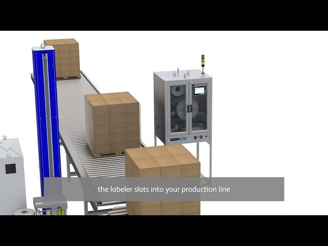 The 9560 PL:  Pallet labeling, redefined