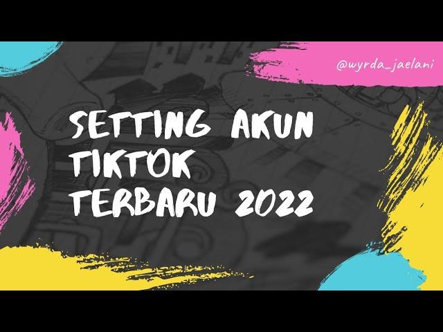 CARA SETTING AKUN TIKTOK TERBARU 2022 - kreator marketplace tidak ada di akun kreator, ini caranya !