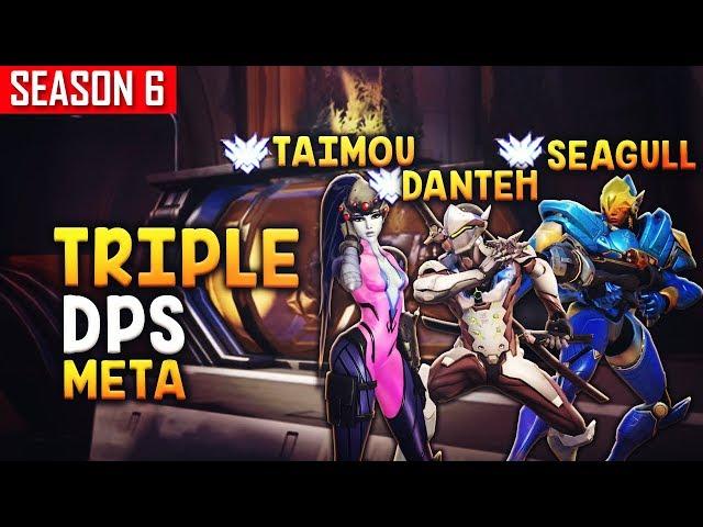 Triple DPS Meta | TAIMOU w/ SEAGULL, DANTEH & UNKOE VS SPREE & J000MLA [S6 TOP 500]