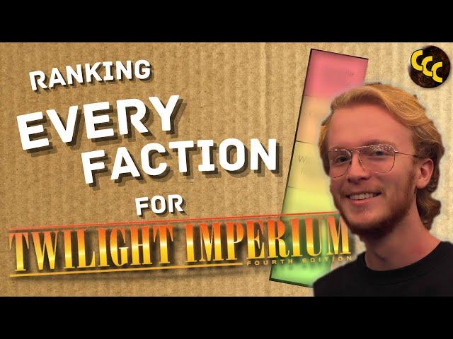 Ranking ALL 25 Factions! | Twilight Imperium