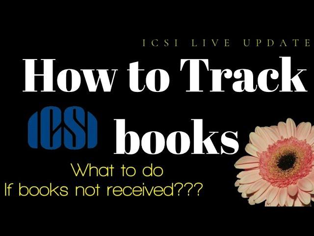 How to track CS books, If books not received then what to do?  what is the tracking no  #Rajpicz