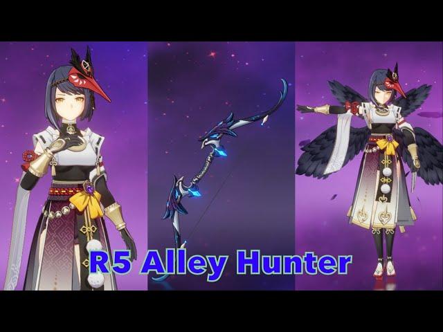 Kujou Sara: R5 Alley Hunter Build and Showcase (Current Build)