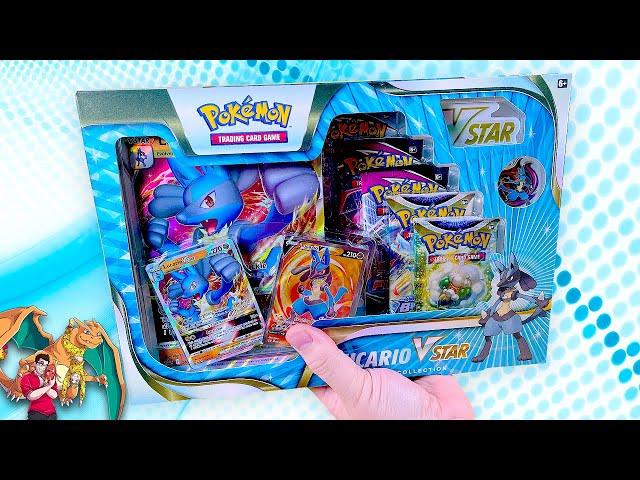 NEW Lucario ⭐️VSTAR⭐️ Premium Collection box - Pokemon Opening