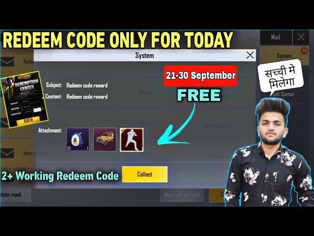 Pubg Mobile Lite Redeem Code Only For Today Get Rewards 100% Real !! Today Redeem Code Pubg Lite