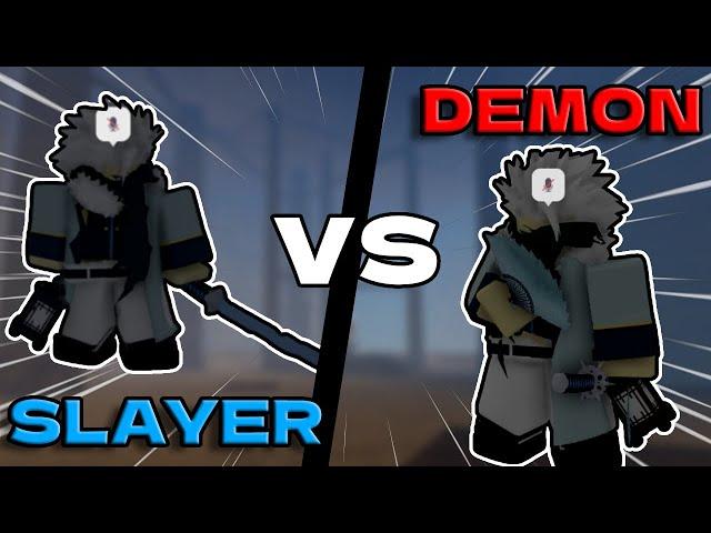 [PROJECT SLAYERS] DEMON VS SLAYER??? WHICH IS BETTER??? UPDATE 1.5