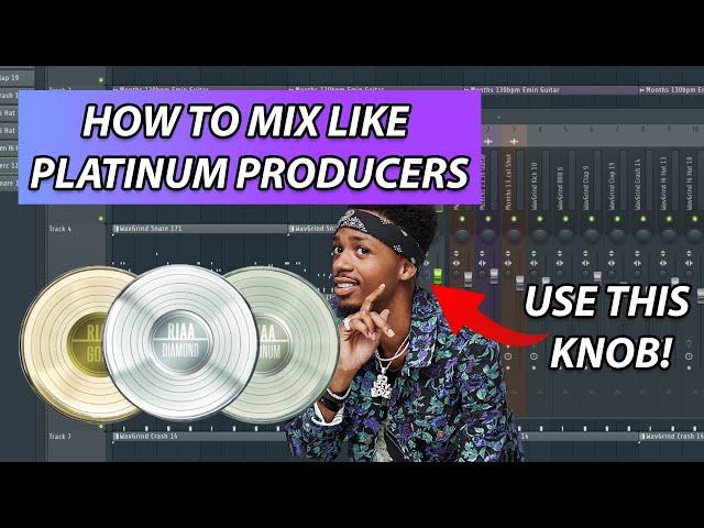 How To Mix Beats PERFECTLY Like Platinum Producers | FL Studio Mixing Tutorial