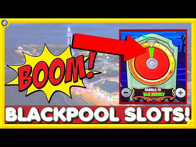 HUGE Slot Session  Blackpool Road Trip  Day 1