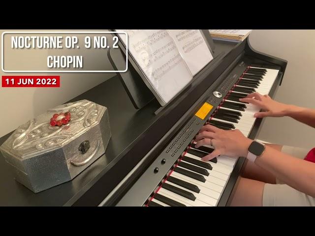 Nocturne Op. 9 No. 2 (easy piano). Chopin. 11 jun 2022