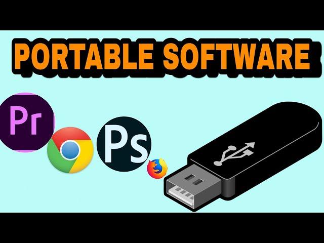 Portable software for Windows 10 | what is portable software | tweakandtools