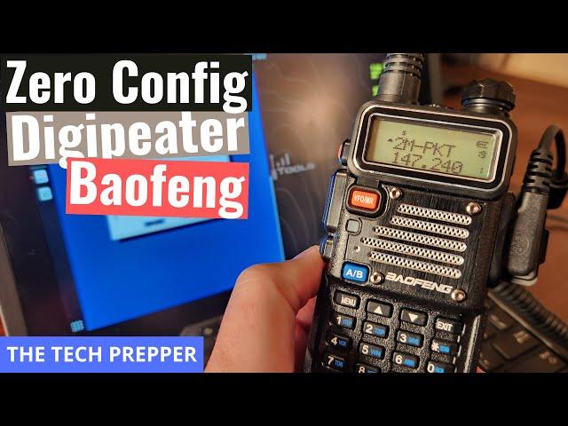 Baofeng Plug-and-Play Demo: Zero Configuration Digipeater