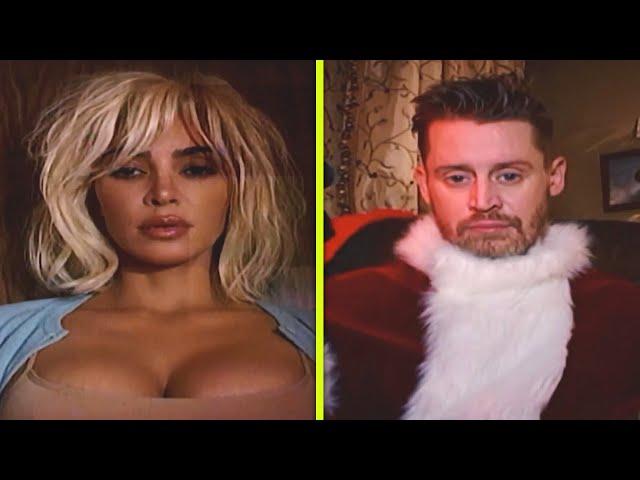 Kim Kardashian Releases Santa Baby Music Video With Macaulay Culkin