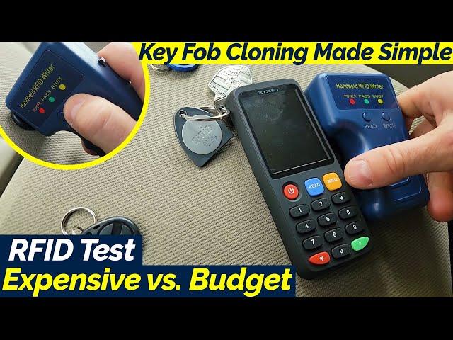 How to Clone RFID Keycards & Fobs | Use XIXEI X7 NFC RFID Copier to Copy & Program FOBs Easily