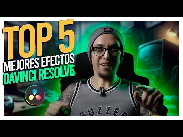 TOP 5 de los mejores efectos de Davinci Resolve 18