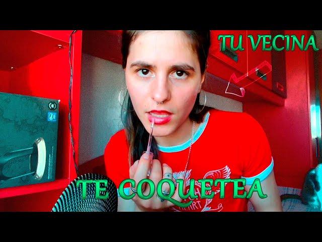 ASMR - tu VECINA TE COQUETEA  *vamos al mercado?* | asmr español roleplay