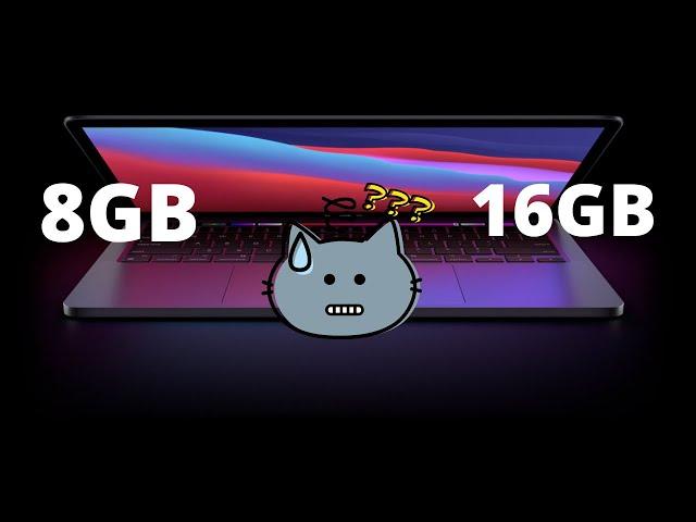 MacBook M1 8GB or 16GB? I'll answer in 1 minute as a Developer [UPDATED]