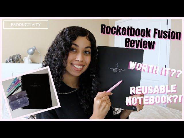 Rocketbook Fusion Review & Walk-through:  A Reusable Notebook | Shyan Renée