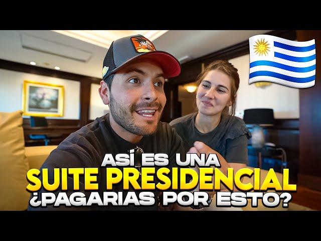 NOS DIERON LA SUITE PRESIDENCIAL de URUGUAY  | El VERDADERO LUJO - Gabriel Herrera