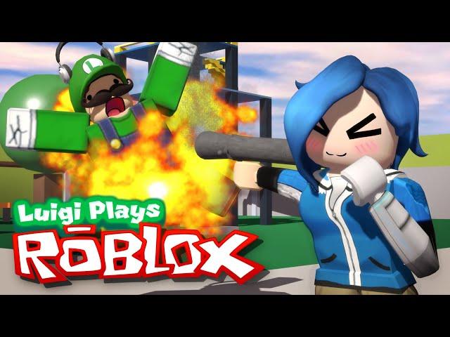 Luigi Plays: ROBLOX with TARI