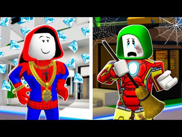 POOR Mikey vs RICH JJ Hero | Maizen Roblox | ROBLOX Brookhaven RP - FUNNY MOMENTS