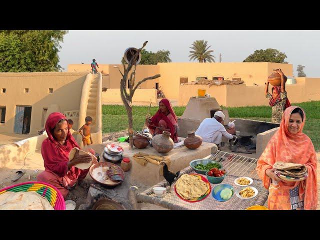 Morning Routine of Village Woman Pakistan | Village Life Pakistan | Cooking Traditional Breakfast