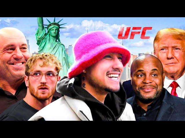 UFC à NEW-YORK avec des CÉLÉBRITÉS (ft. Dana White, Donald Trump, Logan Paul, etc.)