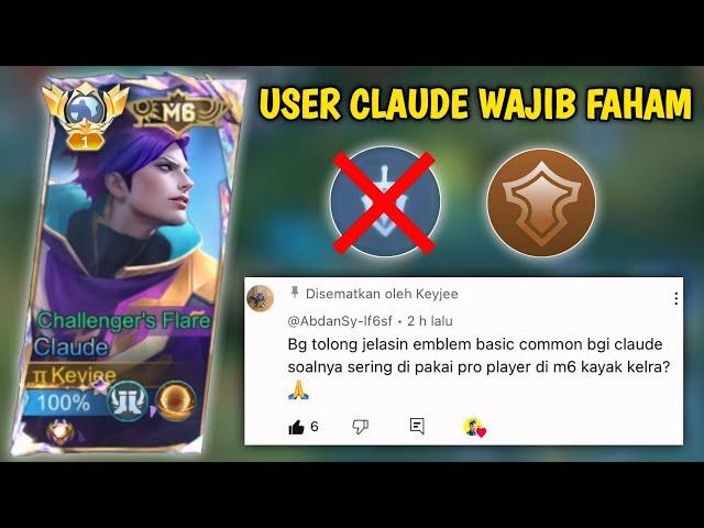 CATAT GUYS !! ALASAN KENAPA GW TETAP REKOMENDASIKAN EMBLEM TANK BUAT PLAYER SOLO! - MLBB