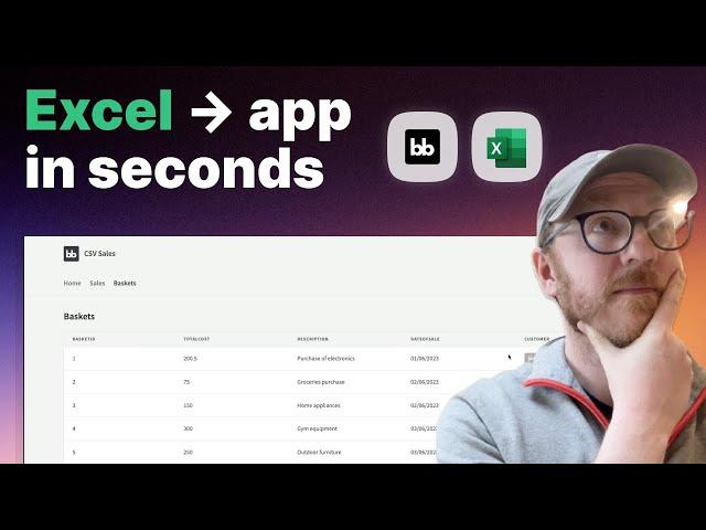 How to turn your Excel spreadsheet into an App without coding