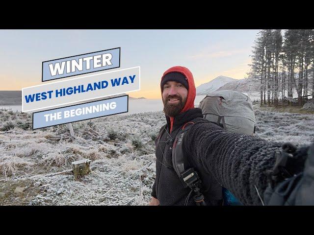 Im Winter 100 Meilen durch die schottischen Highlands wandern auf dem West Highland Way!