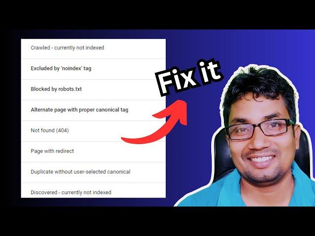 Fix google search console errors | google search console tutorial