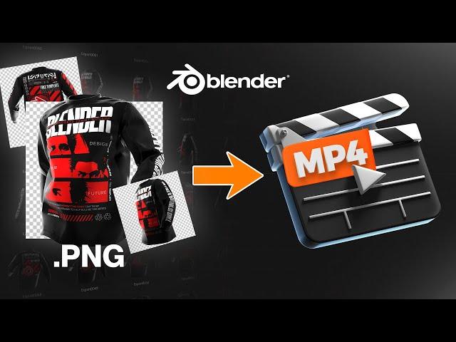 How To Turn Images Into A Video | Blender3D Tutorial