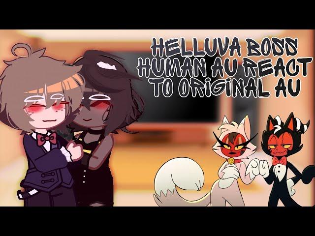 Helluva Boss human AU react to original | short | millie, moxxie | part 2 | mikesmm