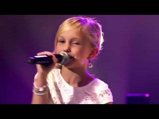 9-Year Old Josefien Sings Carpenter's Top Of The World - Angelic Voice - Wow