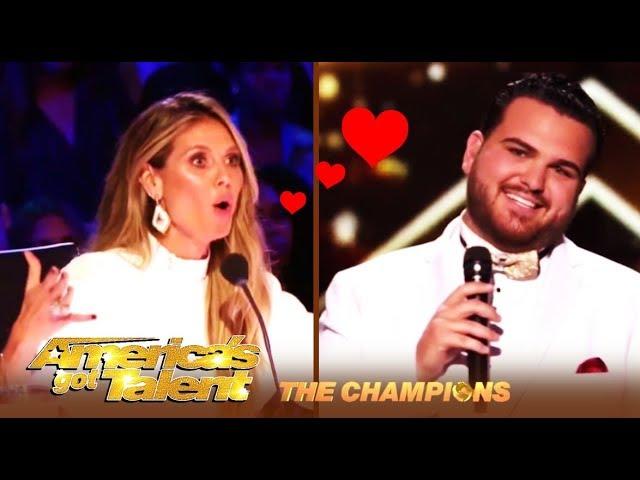 Sal Valentinetti & Heidi Klum: A LOVE Fest! | America's Got Talent: Champions