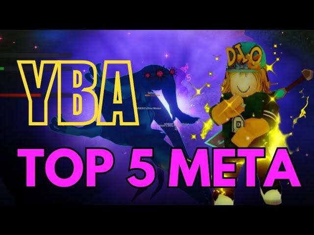 YBA Top 5 Meta Stands NOW