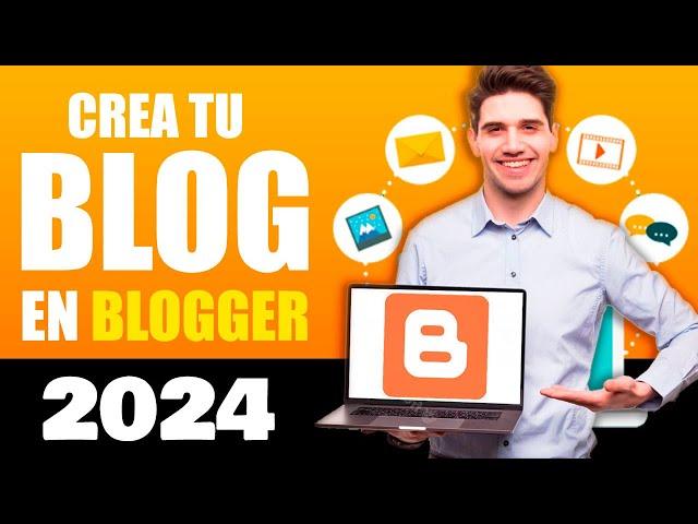  Cómo CREAR un BLOG en Blogger y Personalizarlo - Blogger Tutorial 2024