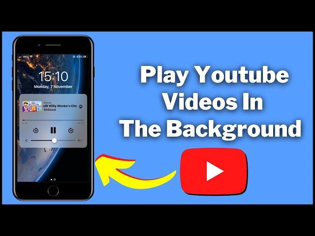 How To Play YouTube Videos In The Background (iPhone) [2023]