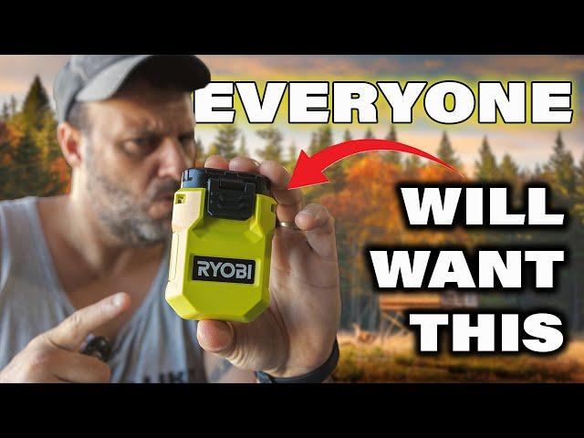 The one Ryobi Tool that everyone will ABSOLUTLY want #ryobi